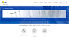 Desktop Screenshot of bioservice.com